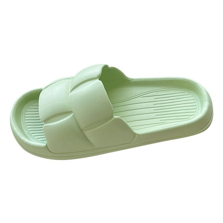 

nsendm Women Slide Sandals Cloud Slides For Women And Men Shower Slippers Bathroom Sandals Tan Pumps for Women Sandal Green 7