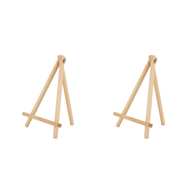 Wosthever Soporte de Soporte duradero Caballete de tamaño para artistas Soporte estable y de tamaño Caballete duradero de todos los tamaños 26x48cm 2Conjunto