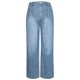 thumbnail image 2 of Pantalones vaqueros rectos sueltos para mujer, ropa de calle azul, pantalones de mezclilla para damas de vacaciones con bolsillo, 2 of 5