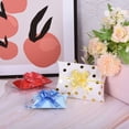 thumbnail image 6 of Uxcell 3.3inch Pull Bows Gift Wrapping Pull Bow Rose Pattern Baskets Present Bows Ribbon Orange 200 Pcs, 6 of 6