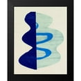 thumbnail image 2 of Caroline, Emma 20x24 Black Modern Framed Museum Art Print Titled - Squiggle Vase IV, 2 of 5