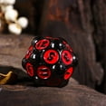 thumbnail image 3 of Cusdie 7-Die Metal DND Dice Set, Ball Tip Design Metal Polyhedral D&D Dice Set for DND Dungeons and Dragons TTRPG Role Playing Games, 3 of 5