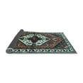 thumbnail image 2 of Ahgly Company Indoor Round Persian Light Blue Traditional Area Rugs, 3' Round, 2 of 4