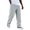 Sky Blue, variant on Men's Corduroy Pants, Elastic Waist Straight Leg Casual Trousers with Ribbed Texture, Retro Style Streetwear Pants for Everyday Wear Blackish Green L