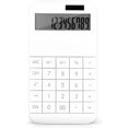 thumbnail image 1 of Calculadora de escritorio con función estándar, pantalla grande LCD de 12 dígitos y botón grande, funciona con batería/solar - Blanco Sincero Electrónica, 1 of 5