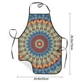 thumbnail image 2 of Rocae Round Mandala for Kitchen Aprons for Women Adjustable Cooking Kitchen Chef Apron for Men with Pockets, 2 of 7