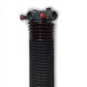 Garage Door Torsion Springs .234 x 1.75" x 29" (Left Wound Replacement) Right Side (Cone Color: Black)