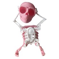 Halloween Dancing Skeleton Man Toys Clockwork Fun Little Toy Ornaments Fun Tabletop Decoration for Parties Gifting Halloween Celebrations