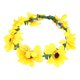 thumbnail image 1 of Corona floral de girasol otoñal, diadema para el cabello, tocado nupcial, diadema para festivales (guirnalda), 1 of 6