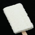 thumbnail image 3 of Natural Loofah Wood Bath Shower Back Scrub Large Shower Puff Men Sponge Exfoliating Puff Square, 3 of 7
