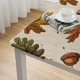 thumbnail image 5 of HAOXIT  Tablecloth, Square Tablecloth for Table Decor,  Farmhouse Boho Table Cloth for Dining Table or Table Cover for Home Décor (Fall Leaves) 40*40, 5 of 8