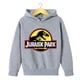 thumbnail image 4 of Ropa para niños Sudadera con capucha con estampado de dinosaurios de Jurassic Park para niños y niñas, sudadera de ocio para primavera y otoño, abrigo para niños de 3 a 12 años, 4 of 5