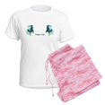 thumbnail image 6 of CafePress - Proper Cobs Group Women's Light Pajamas - Women's Short Sleeve Print T-Shirt and Pants Light Cotton Pajama Set, 6 of 7