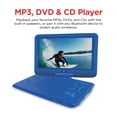 thumbnail image 3 of Ematic 12.1" Portable DVD Player with Travel Bag & Headphones, Blue, 3 of 12