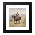 thumbnail image 2 of Tadeusz Ajdukiewicz 15x16 Black Modern Framed Museum Art Print Titled - Eastern Horseman (1911), 2 of 5