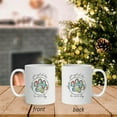 thumbnail image 2 of Just a Girl Who Loves Her Rescue Dogs Colorful Dog Paw Ceramic Coffee Mug Cup 11oz,Double Side Printed,Rescue Dog Mug Gifts For Dog Lover Owner Mom Girls, 2 of 3
