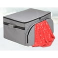 thumbnail image 4 of Hold N' Storage Christmas Ornament Storage Box Hold Up to 72-4 Inch Ornaments, Gray, 4 of 9