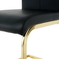 thumbnail image 6 of Sumdeal Modern Dining Chairs Set of 4,Modern Dining Chairs with C-Shape Metal frame leg with High Density Sponge Leather,Dining Chairs for Dining Room,Kitchen,Living Room, 6 of 7