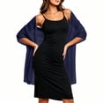 thumbnail image 4 of Women Sheer Chiffon Shawl Wrap Lightweight Scarf Elegant Evening Cover Up Soft Breathable Long Scarf for Dress Formal Party Wedding Beach Sunscreen Wrap Fashion Accessory Gift Idea, 4 of 8