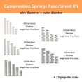 thumbnail image 6 of yaaqii 300 Pcs Compression Springs Assortment Kit 23 Different Sizes Small Springs Set, 6 of 10