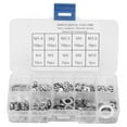 thumbnail image 2 of 600Pcs Rondelle Plate 304 Rondelles en Acier Inoxydable Assortiment Valeur Ensemble Kit, 2 of 9
