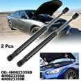 thumbnail image 2 of Unique Bargains 2pcs Front Hood Gas Lift Supports Gas Struts Shocks No.4H0823359D/4H0823359A for Audi A8 2010-2018, 2 of 6