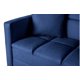 thumbnail image 4 of Sofá 3 Plazas De Lino Azul Modelo Arami, 4 of 7