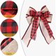 thumbnail image 4 of Nudo de Navidad Árbol de Navidad Colgante Guirnalda Decoraciones Árbol de Navidad Bowknot Adornos Arpillera Artesanía Arco Nudo Decoración para árbol de Navidad Topper Arco Puerta delantera Decoración Fason ZYY-2723, 4 of 4
