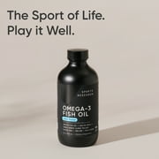 Sports Research® Omega-3 Fish Oil, Lemon - 4685 mg of Fish Oil - 48 servings