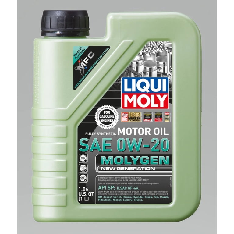 LIQUI MOLY 1L Molygen New Generation Motor Oil SAE 0W20 - 20436