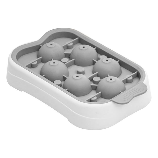 Mini Bac à Glaçons avec Couvercle / Silicone de Qualité Alimentaire à Presser et Couvrir / Démoulage Facile / Résistant aux Odeurs / Polyvalent pour Glace, Chocolat, Gelée / Essentiel de Cuisine d'Été / 1 Plateau / Design Compact