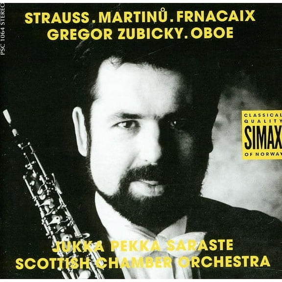 Gregor Zubicky - Oboe Concertos / Lhorloge de Flore - Music & Performance - CD