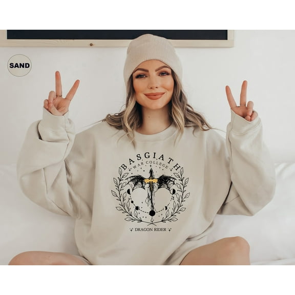 Moonlight Apparel Sweatshirt Women's Long Sleeve Oversized Pullover for Winter Crewneck Funny Graphic Sweater Soft Fleece Loungewear & Stylish Shirt Casual Wear