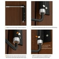thumbnail image 2 of Automatic Rebounds Door Closers Mounted Spring Door Closers Adjustable Door Hinge Heavy Duty Door Hardware, 2 of 8