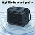 thumbnail image 5 of Bluetooth Speakers 5.4 Portable,Waterproof and Dustproof Bluetooth Speaker Wireless,Big Pro Sound with Punchy bass,7-Hour Built-in Battery,Suitable for in Bathroom,Pools,Boating and Hiking, 5 of 8