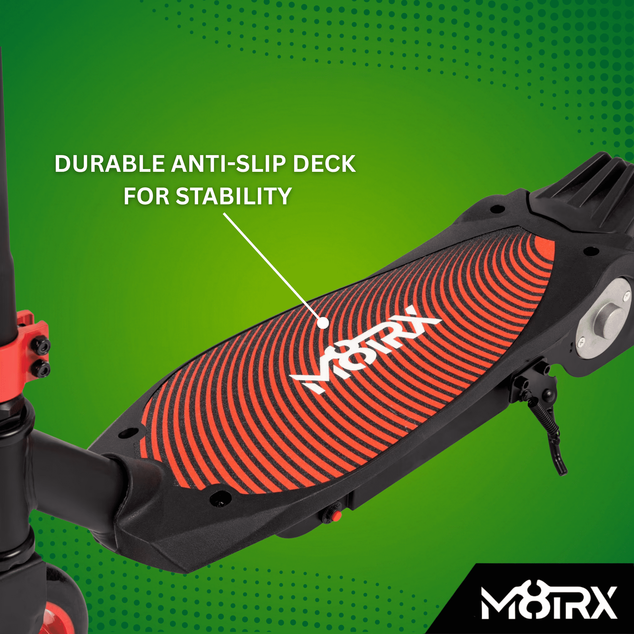 M8TRX Sports M90 Red 12V Electric Scooter for Kids Ages 8+, Up to 10 MPH
