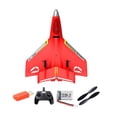 thumbnail image 2 of Avión teledirigido de espuma , ala fija, caza teledirigido, aguas terrestres y aire, Hobby, avión teledirigido, planeador de Control remoto para , rojo, 2 of 8