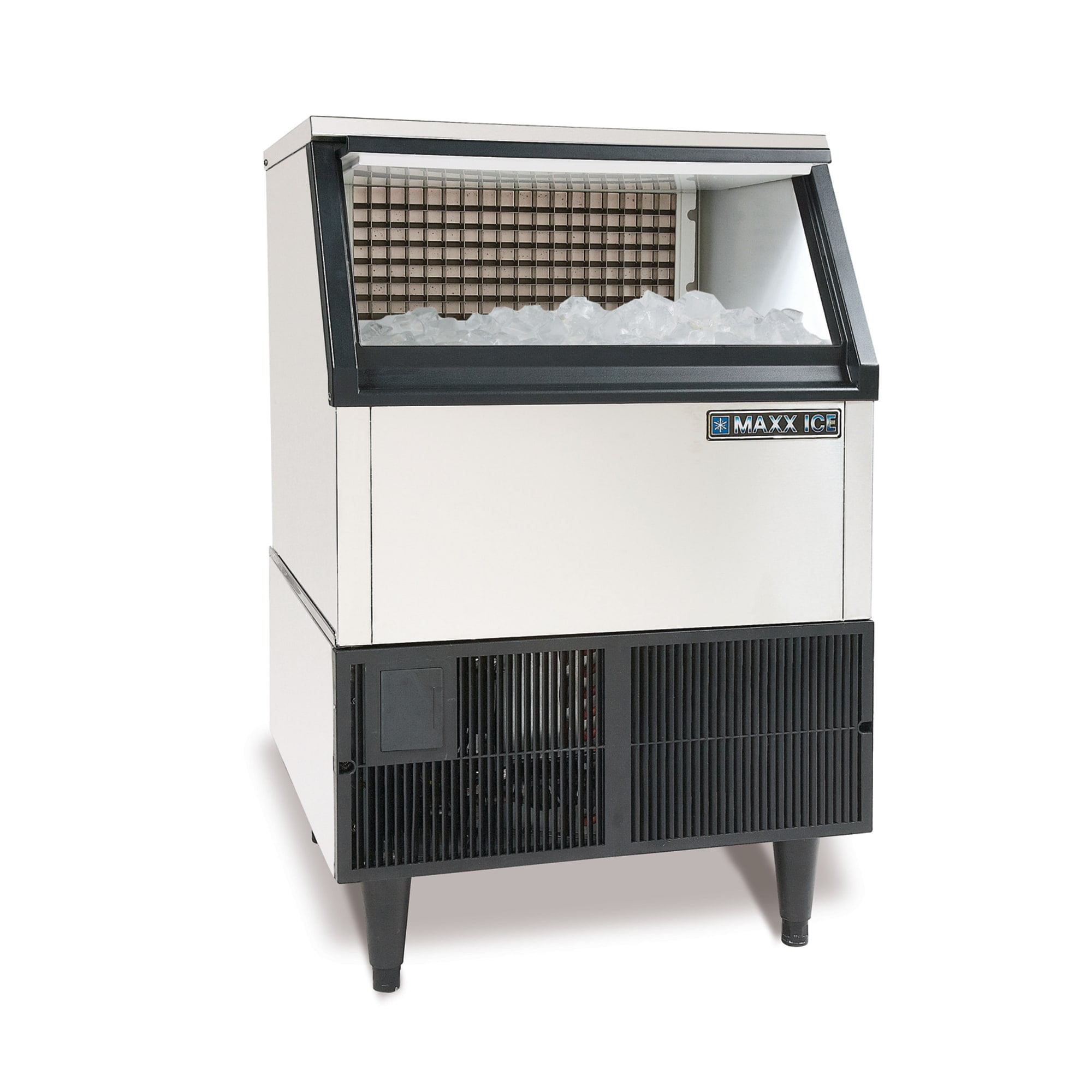 Edgecraft MAXX ICE Self-Contained Half Dice Ice Maker, 265 Lb, Silver