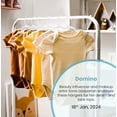 thumbnail image 3 of Utopia Home Kids Hangers - Plastic Baby Hangers for Closet - Childrens Hangers for Clothes & Infant Hangers for Closet - Ideal for Everyday Standard Use White, Pack of 100, 3 of 7