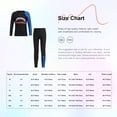 thumbnail image 7 of YIZYIF Unisex Boys Girls Swimsuit Rainbow Fish Scales Printed Rash Shirt with Pants Rashguard Swimwear Set Blue 9-11, 7 of 7