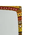 thumbnail image 2 of Ambesonne Tribal Fitted Sheet, Indigenous Art, Queen Size, Orange Yellow, 2 of 2