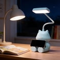 thumbnail image 4 of Cute Rechargeable Desk Lamp with Phone Stand for Bedroom Reading Nightstand Decor, 4 of 6