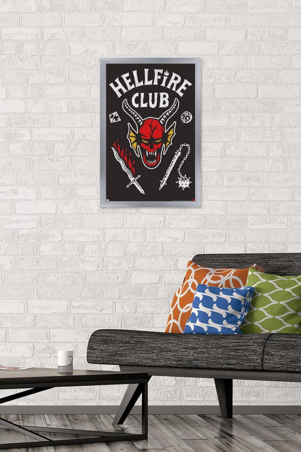 Netflix Stranger Things: Season 4 - Hellfire Club Wall Poster
