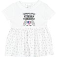 thumbnail image 3 of Inktastic I'm Proud of My Veteran Grandpa Girls Baby Dress, 3 of 5
