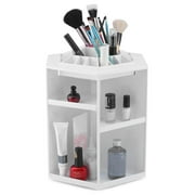 360 Degree Rotating Cosmetic Organizer Fashion Makeup Box Cosmetic Display