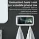 thumbnail image 5 of sweethay Shower Mobile Phone Holder Self-adhesive Waterproof Pouch Plastic 360 Degree Rotation Household Hotel Bathroom Bag Case White Negro, 5 of 8