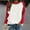 Red, variant on Solid Women Hoodie Soft Long Sleeve Women'S Top Cotton Workout Casual Womens Oversized Sweatshirt Clearance Women