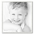 thumbnail image 2 of ArtToFrames 29" x 30" White Stain Picture Frame, 29x30 inch White Wood Poster Frame (WOM-4110),  Pack, 2 of 8