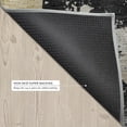 thumbnail image 6 of Addison Rugs Chantille Indoor/Outdoor Transitional Abstract Black Machine Washable Rectangle Rug, 10' x 14', 6 of 8