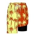thumbnail image 6 of Runfenguu Men'S Golf Shorts, Short Socks For Men Men Casual Fashion Print Shorts With Pockets Elastic Waist Beach Pants Swimsuits With Shorts, 6 of 6